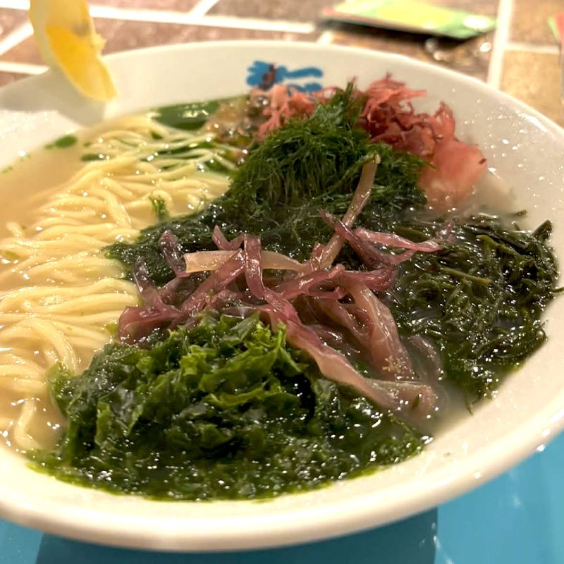 海藻ラーメンを提供する「シーベジスタンド」へ行ってきました！