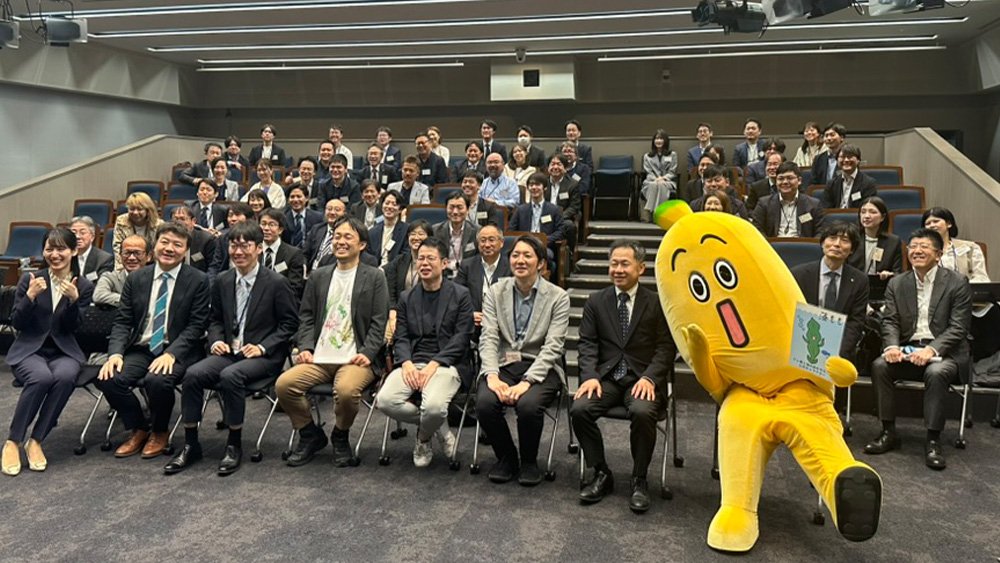 第5回自然由来をベースにした脱炭素／生物多様性保全に係る検討会をテレ東にて開催。約30社100人が参加。