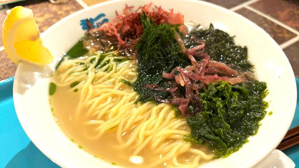 海藻ラーメンを提供する「シーベジスタンド」へ行ってきました！